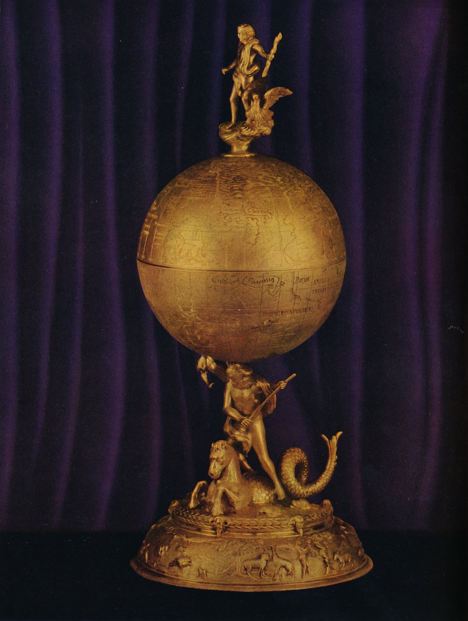 Airthrey Gold Globe Cup: Sydtysk, c1560-1565, 1936 af Unbekannt