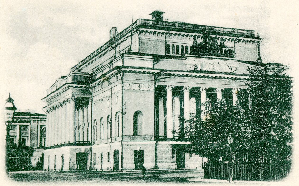 Alexandrinsky Theatre, Sankt Petersborg, Rusland, 1890
