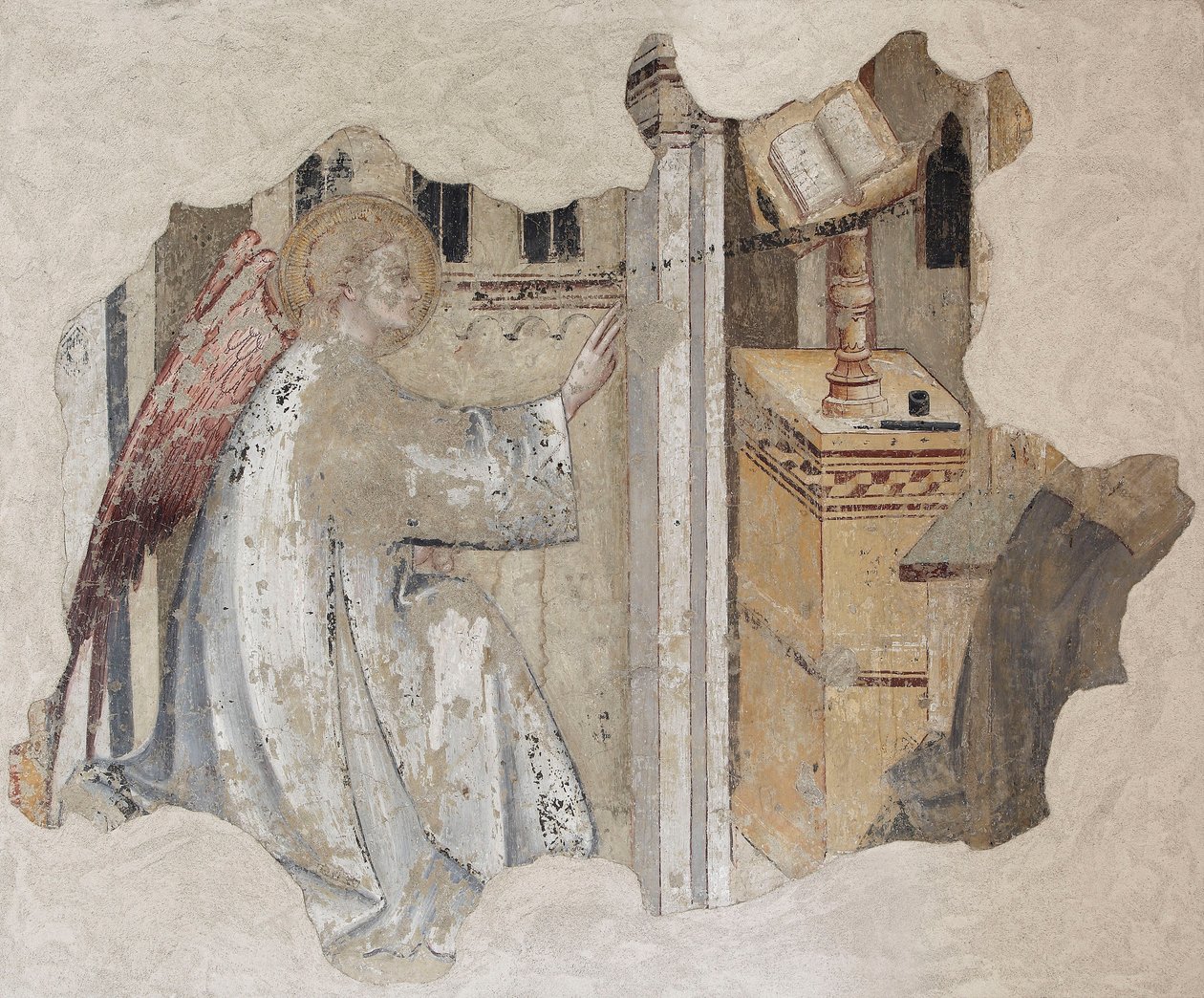 Bebudelsen, 1300-tallet. af Unbekannt