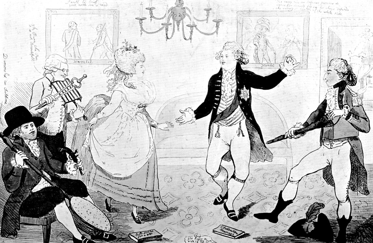 Aprilsnar eller nattens dårskaber..., 1786 af Unbekannt