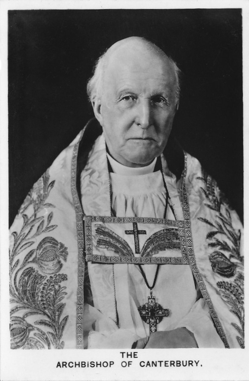 Ærkebiskoppen af Canterbury Dr. Cosmo Gordon Lang, 1937 af Unbekannt