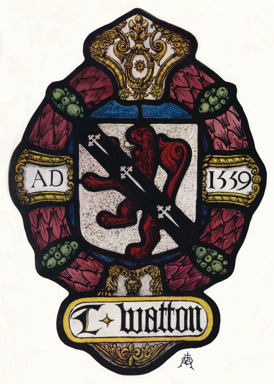 The Arms of Thomas Watton, c1900, 1936 af Unbekannt