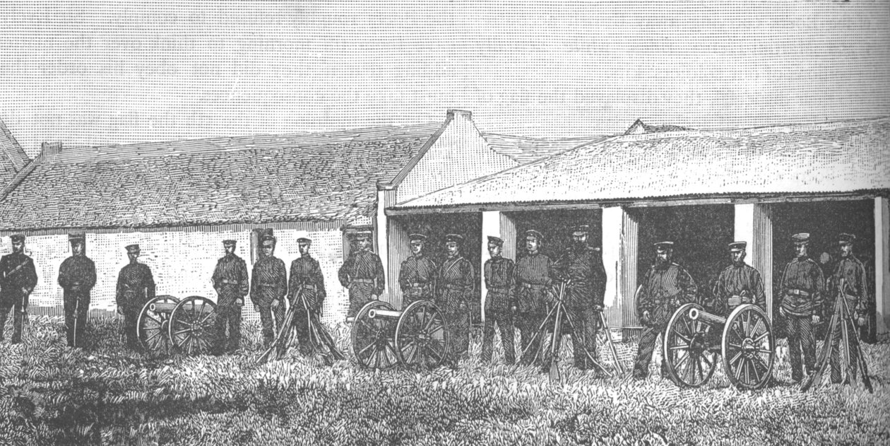 Den Sydafrikanske Republiks Artilleri, c1880