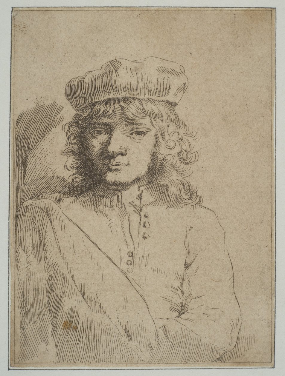Kunstnerens søn, Titus kopi, ca.1656. af Unbekannt