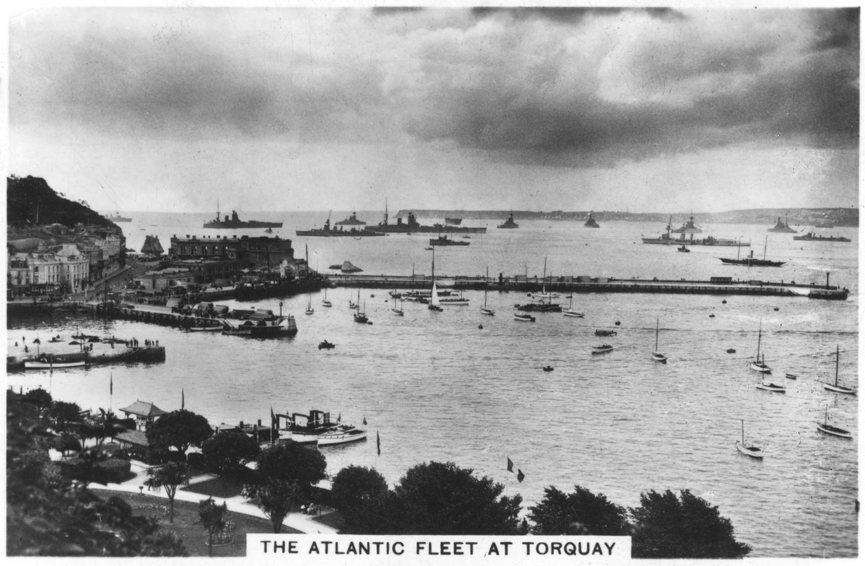 Atlanterhavsflåden ved Torquay, 1936 af Unbekannt