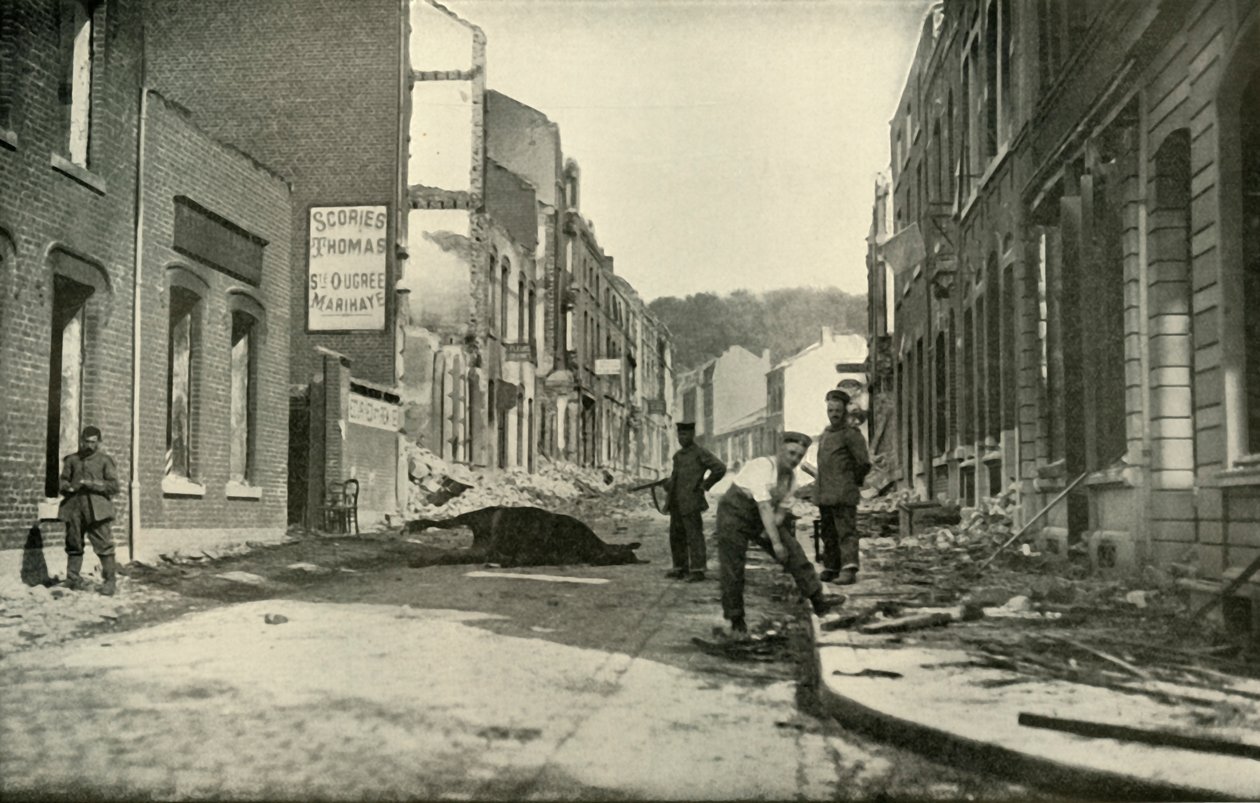 Avenue De Maastricht, Visé, 1919. af Unbekannt