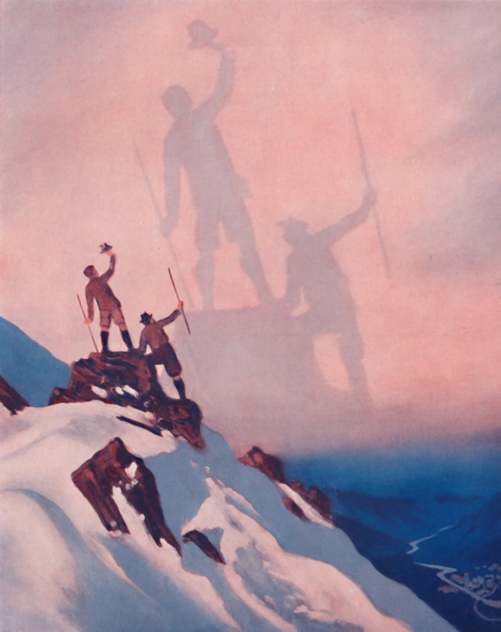 The Awe-Inspiring Spectre of the Brocken, 1935 af Unbekannt