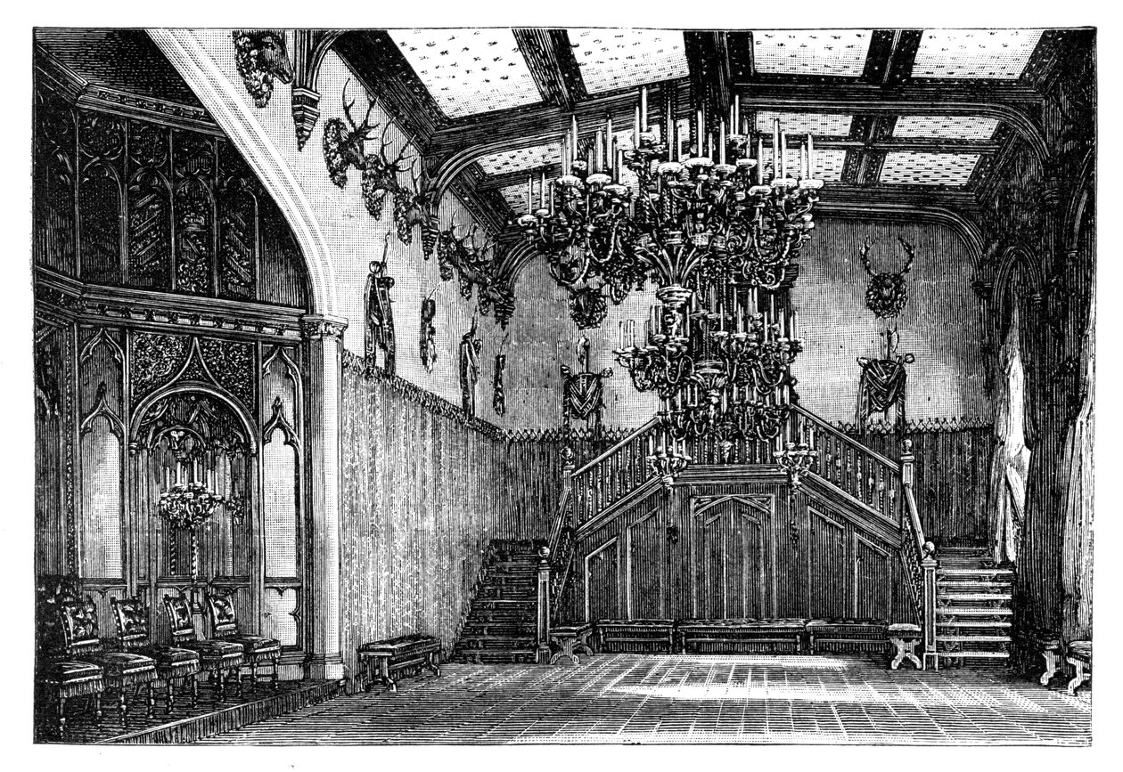 The Ballroom, Balmoral Castle, Skotland af Unbekannt
