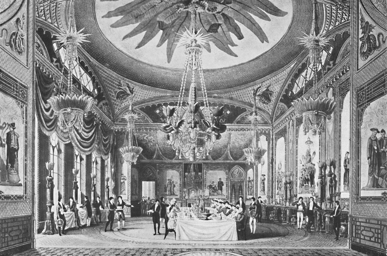 Selskabslokalet, c1827, 1939. af Unbekannt