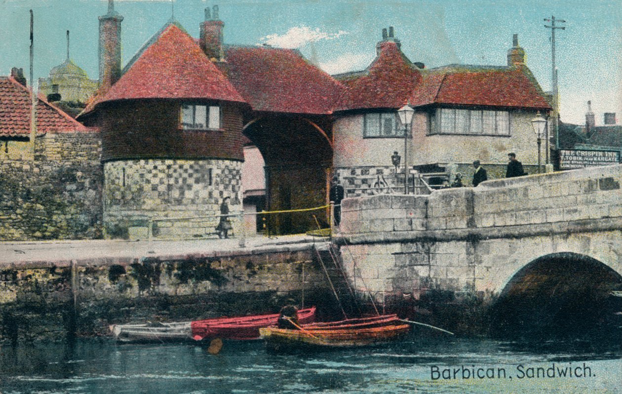 The Barbican, Sandwich, Kent, c1905. af Unbekannt