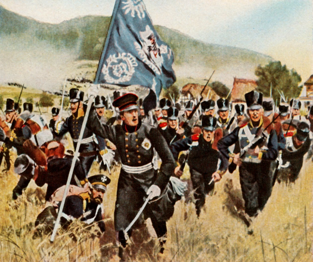 Slaget ved Kulm og Nollendorf, 29. og 30. august 1813, 1936. af Unbekannt