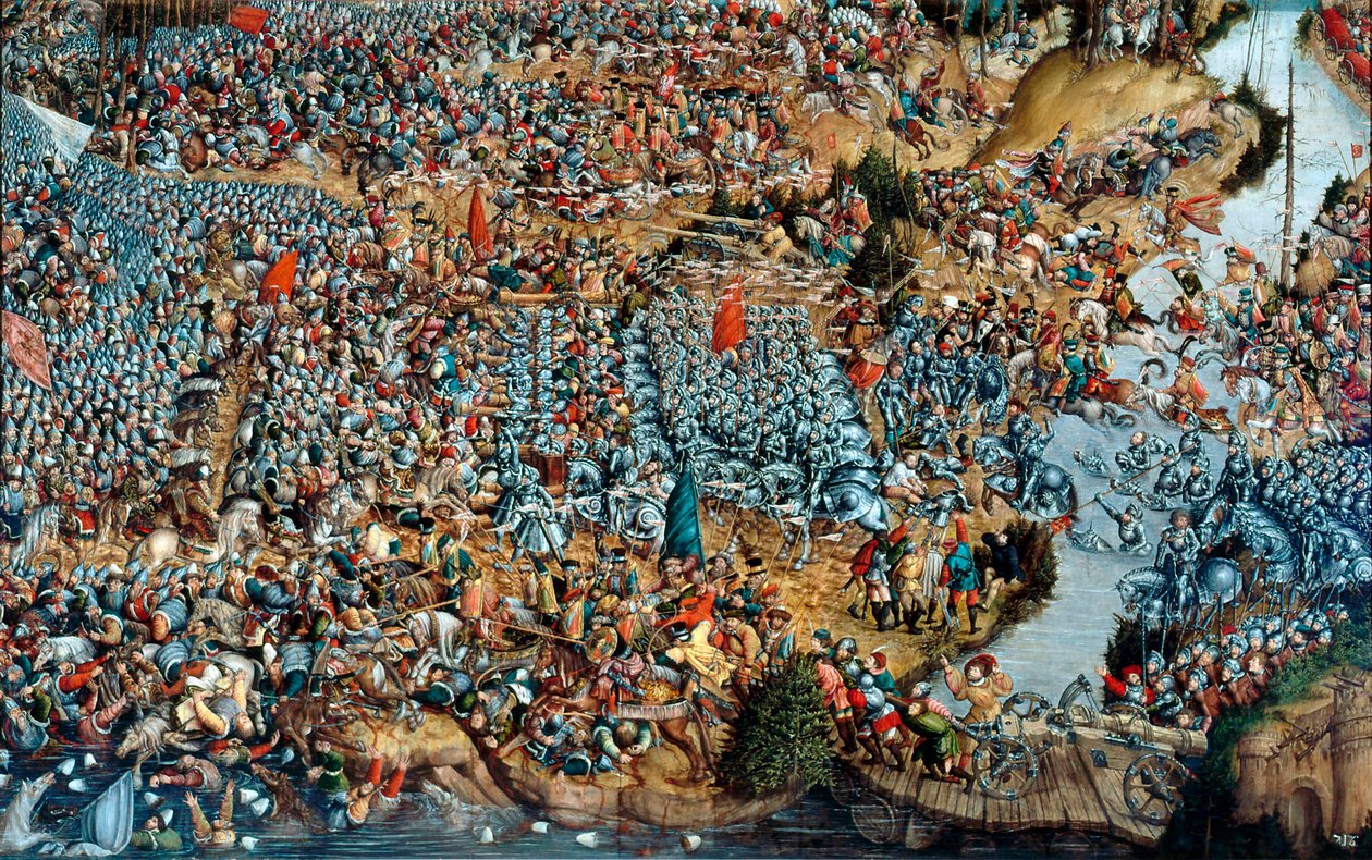 Slaget ved Orsha, 1514 mellem 1524 og 1530 af Unbekannt
