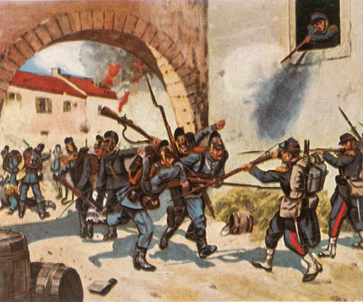 Slaget ved Sedan, 1. september 1870, 1936. af Unbekannt