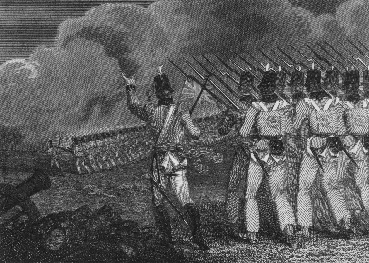 Slaget ved Vittoria, 21. juni - 1813, 1800-tallet. af Unbekannt