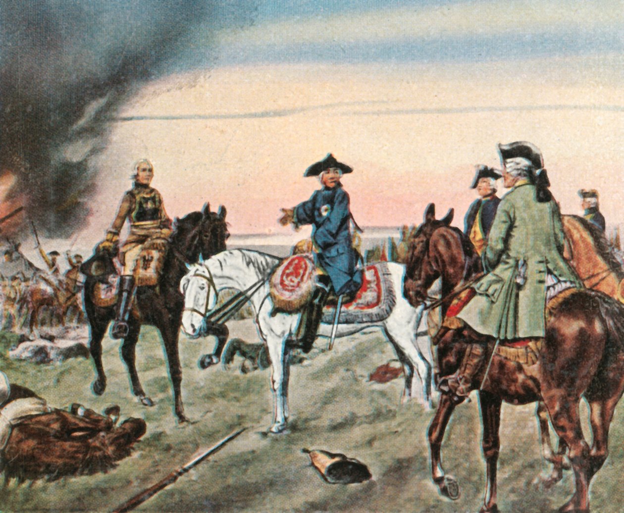 Slaget ved Zorndorf, 25. august 1758, 1936. af Unbekannt
