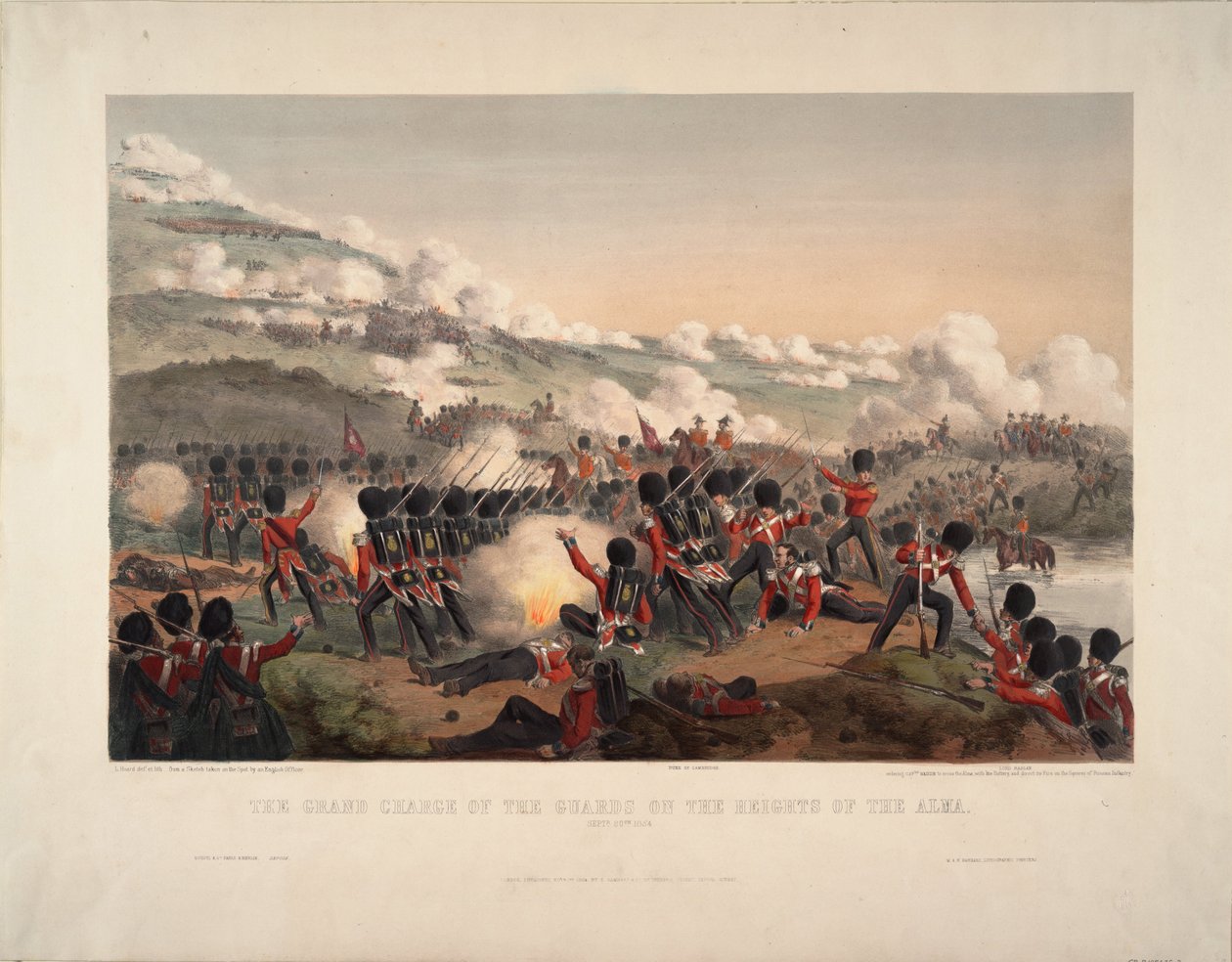 Slaget ved Alma den 20. september 1854, 1854 af Unbekannt