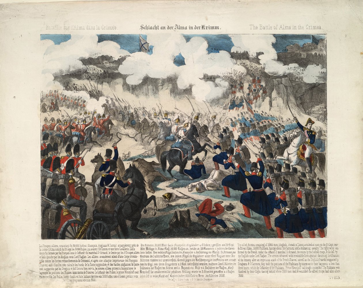 Slaget ved Alma den 20. september 1854, 1854 af Unbekannt