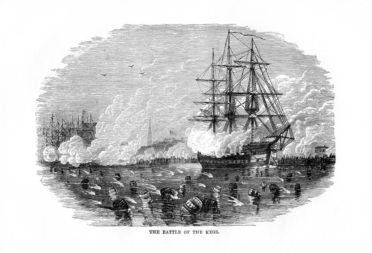 Slaget ved Kegs, 6. januar 1778, 1872 af Unbekannt