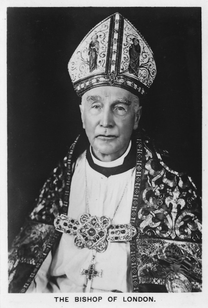 The Bishop of London Dr Winnington-Ingram, 1937 af Unbekannt