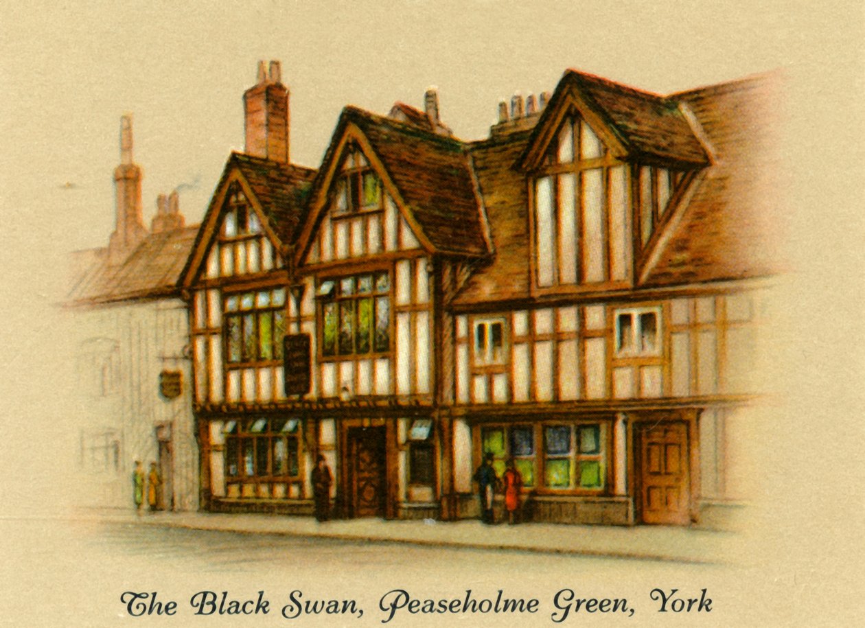 The Black Swan, Peasholme Green, York, 1936. af Unbekannt