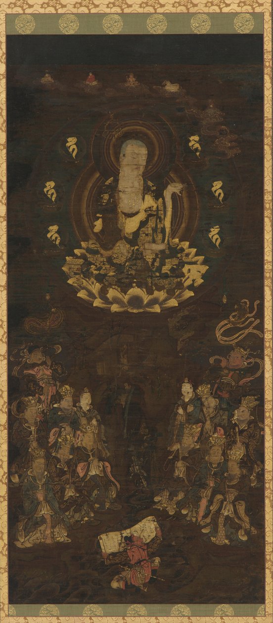 The Bosatsu Jizo and Ten Kings of Hell, Kamakura period, 1185-1333. af Unbekannt