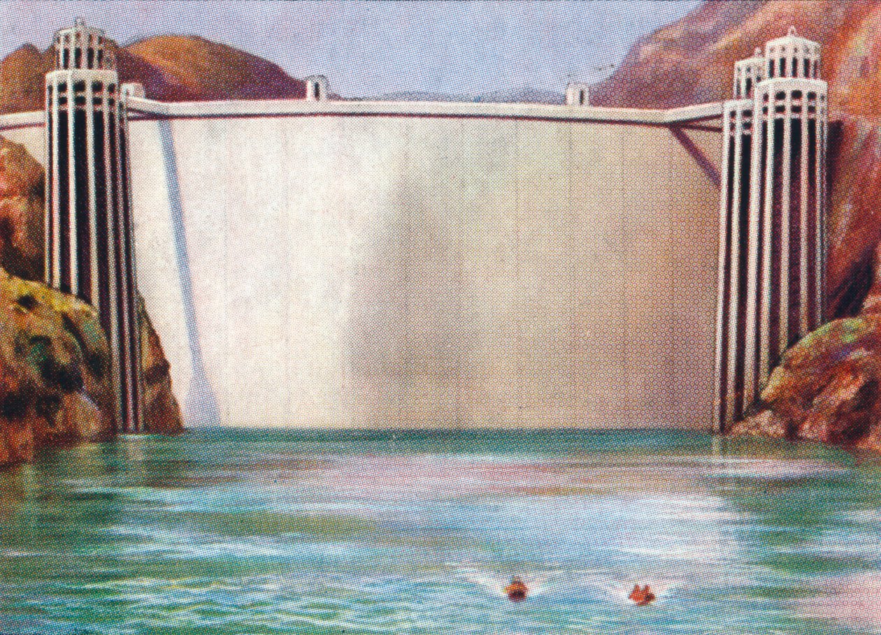 Boulder Dam, USA, 1938 af Unbekannt