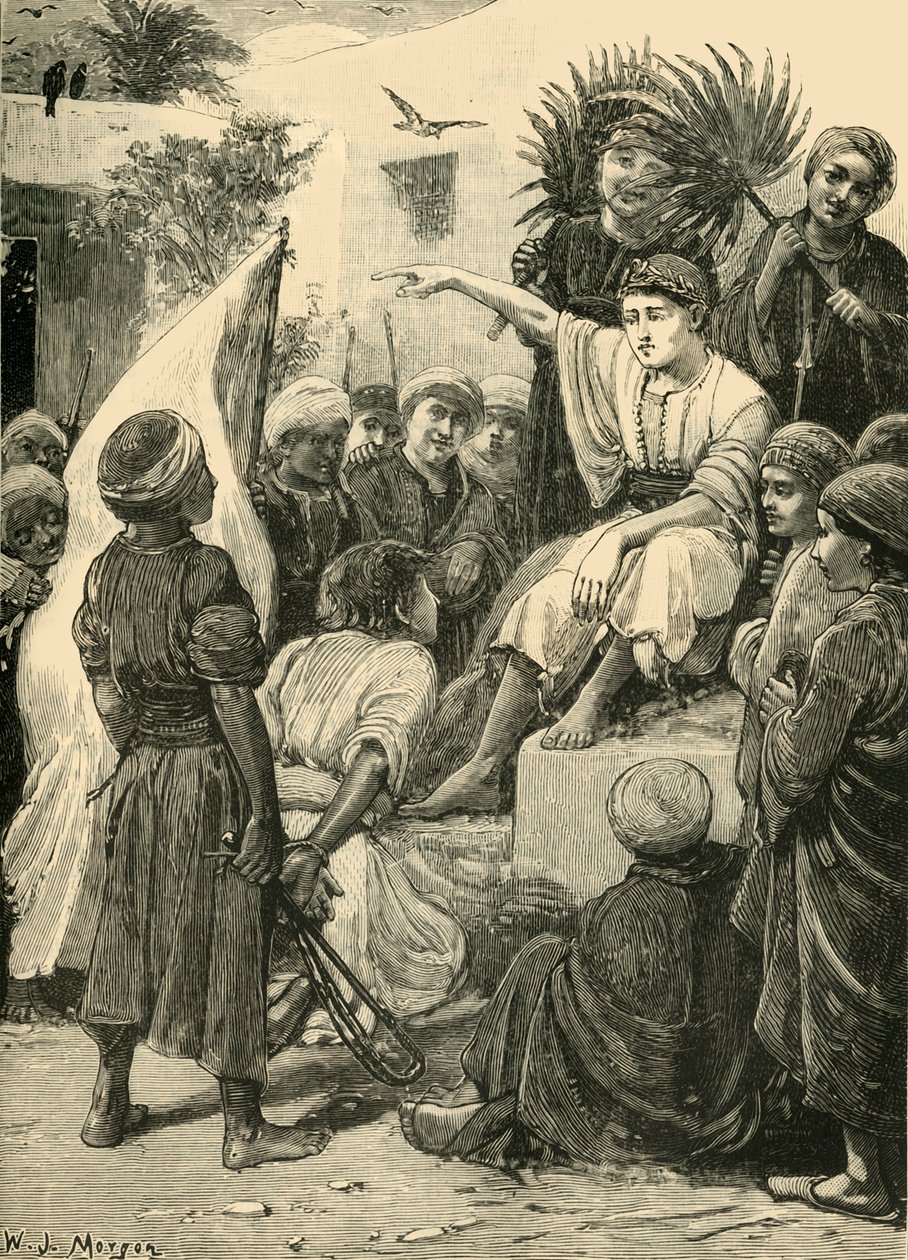 The Boy Cyrus Playing the King, 1890. af Unbekannt