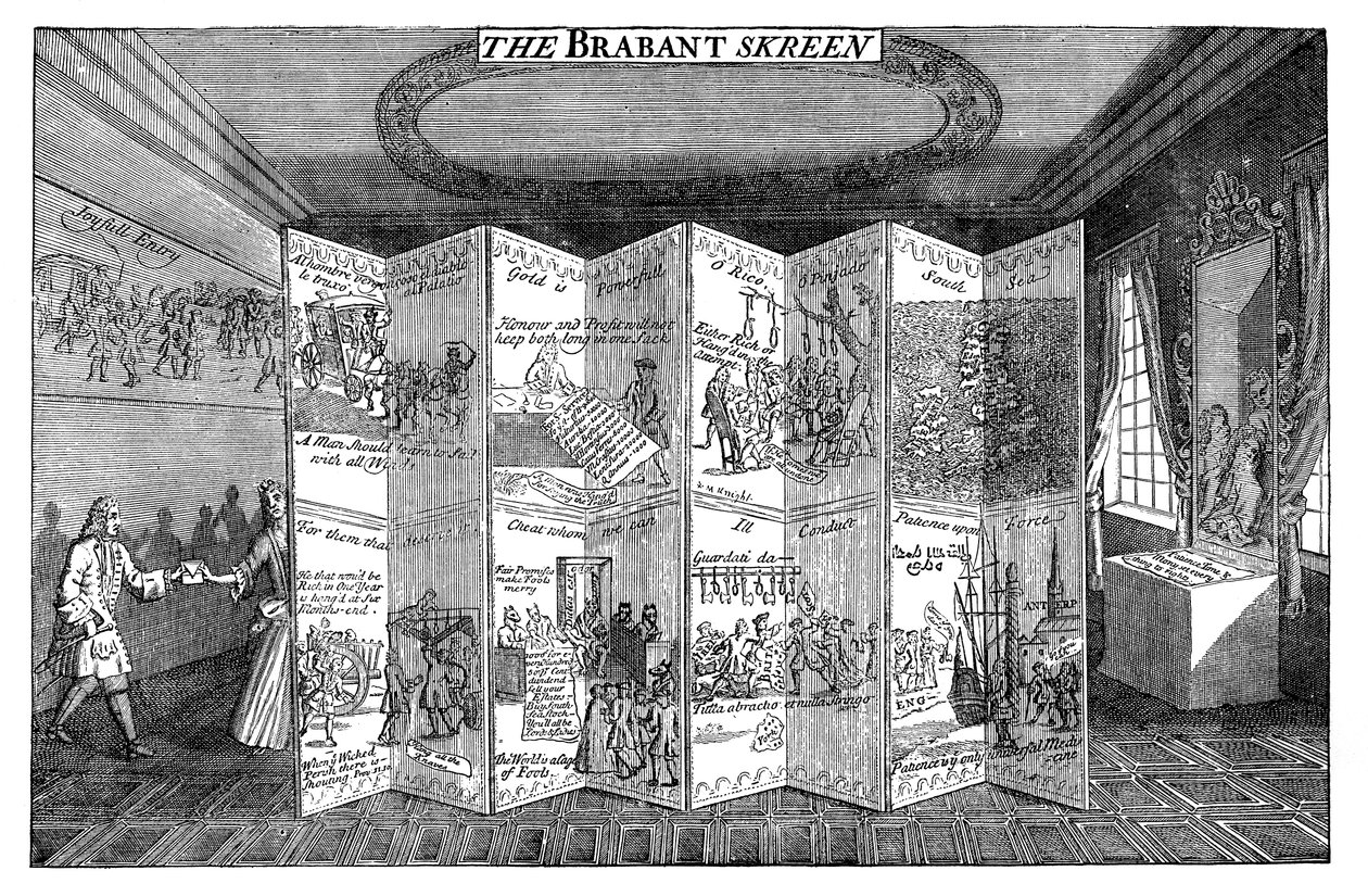 The Brabant Screen, 1721 af Unbekannt