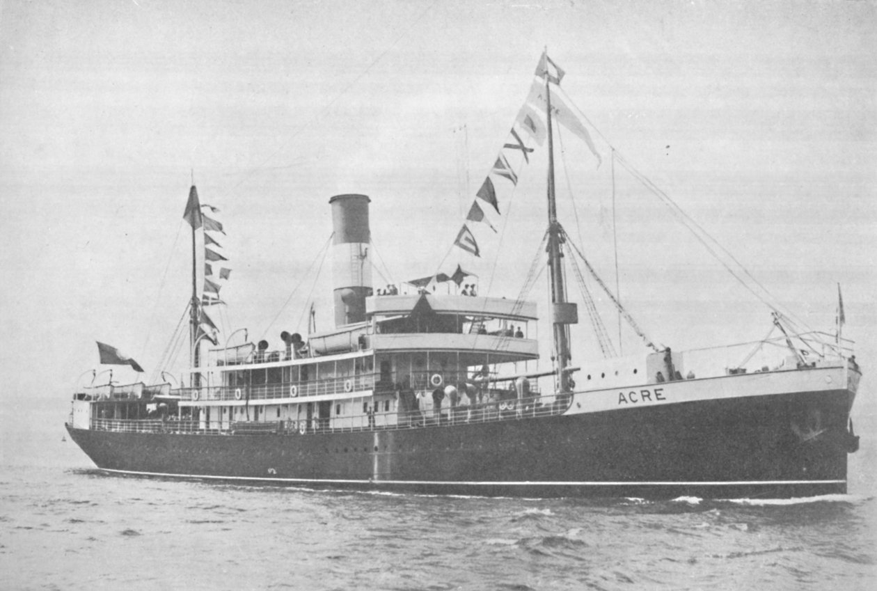 Den brasilianske Lloyd s.s. Acre., 1914 af Unbekannt