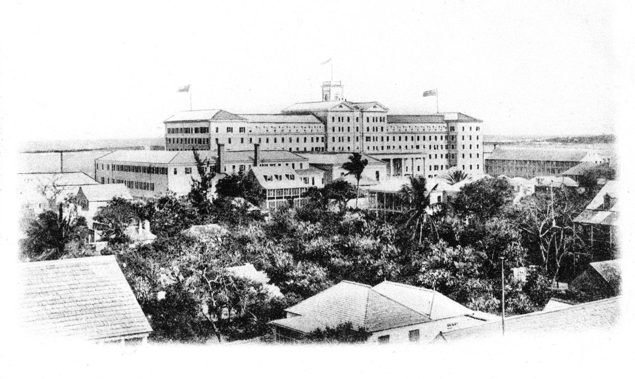 The British Colonial Hilton Hotel, Nassau, New Providence, Bahamas, 1911 af Unbekannt