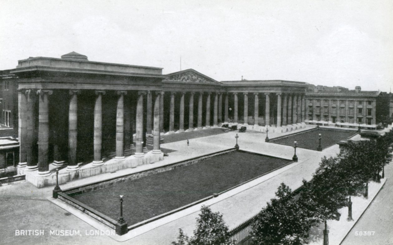 British Museum, Great Russell Street, London, 20. århundrede af Unbekannt