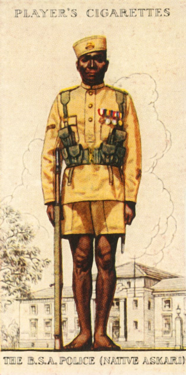 Det britiske politi i Sydafrika, Askari, 1936. af Unbekannt