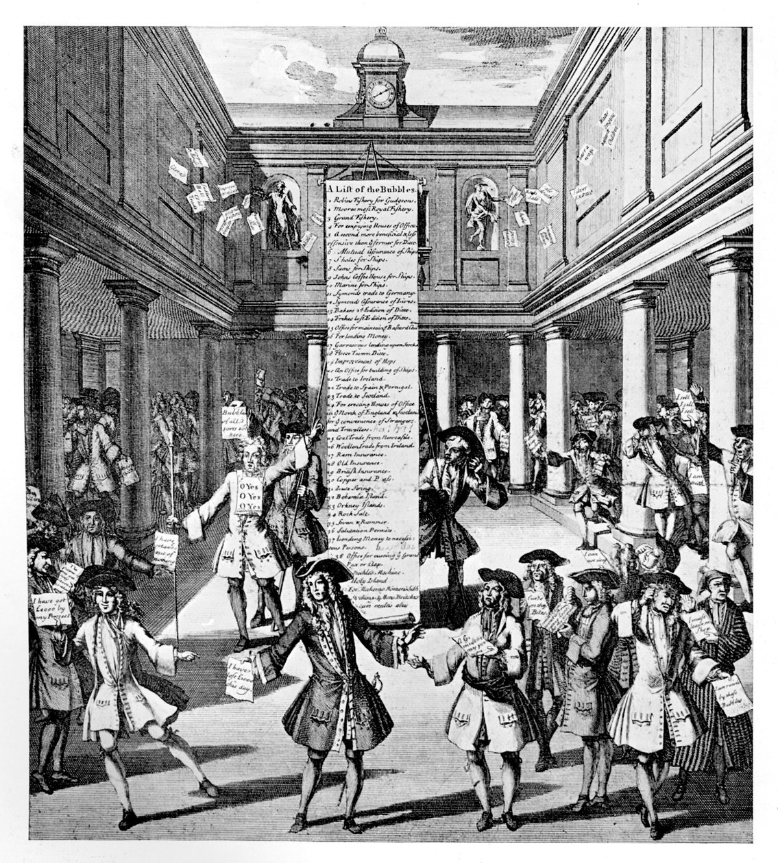 The Bubblers Bubble eller The Devil Take the Bagerste, 1720 af Unbekannt