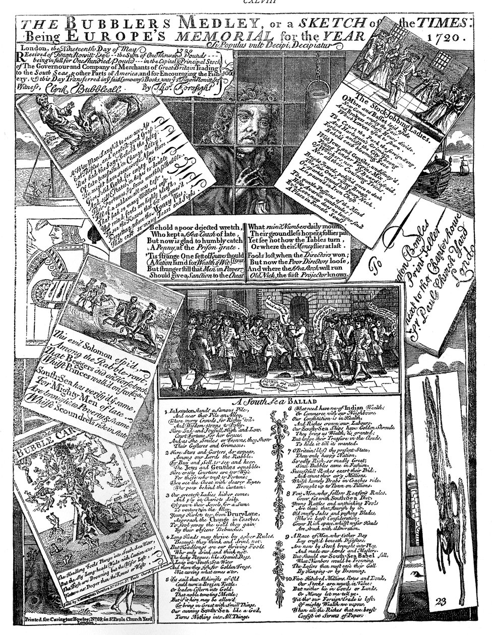 The Bubblers Medley, or a Sketch of the Times, 1720 af Unbekannt