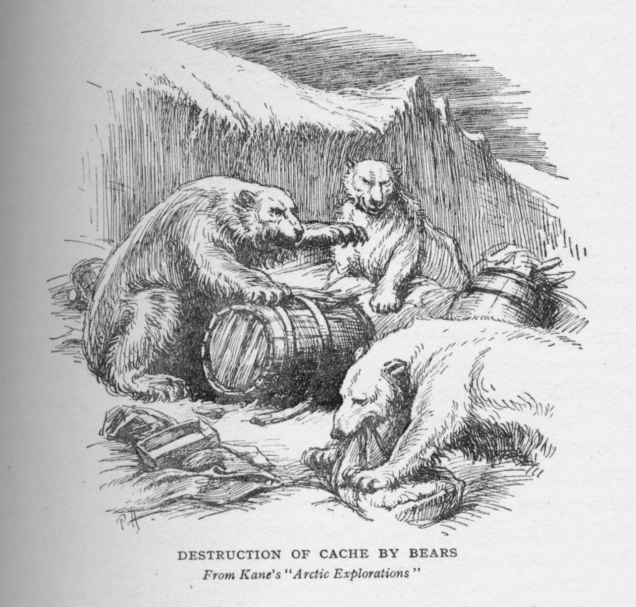 The Cache Destroyed, c1856, 1928 af Unbekannt