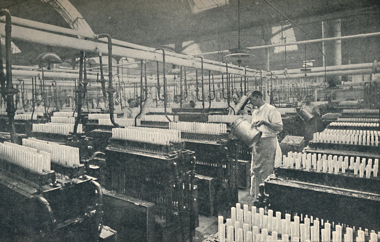 Lysstøbestuen, c1917 af Unbekannt