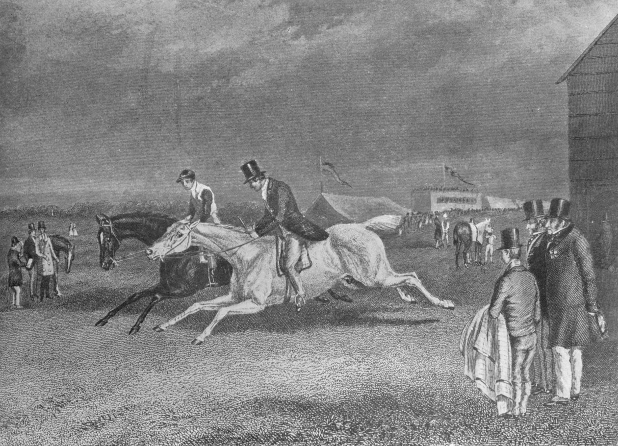 The Canter Up, 1800-tallet, 1911 af Unbekannt