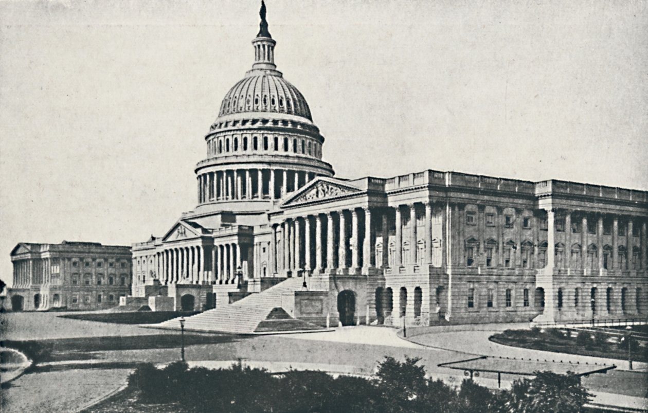 Capitol, Washington, 1916 af Unbekannt