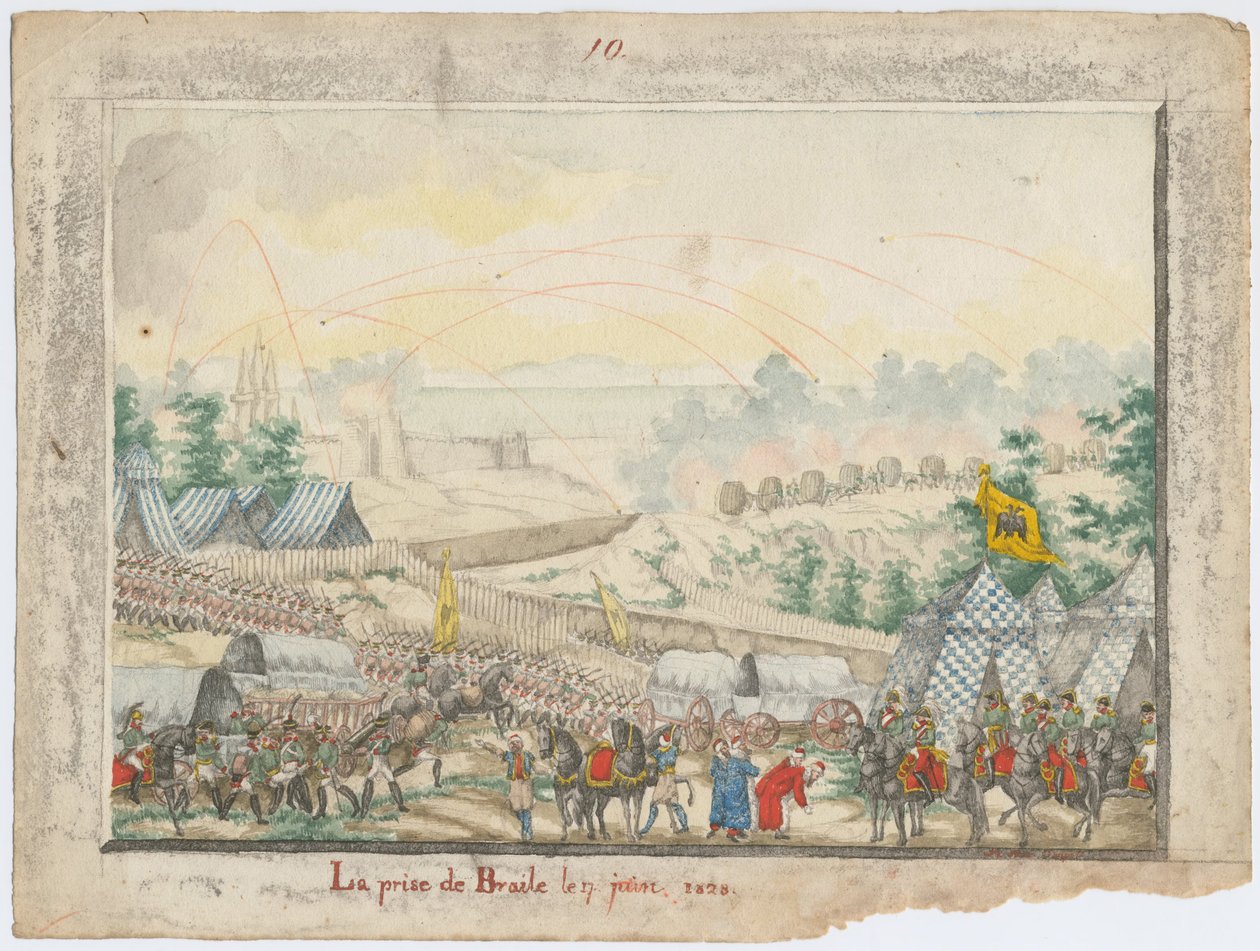 Erobringen af Brailov-fæstningen den 7. juni 1828, 1829 af Unbekannt