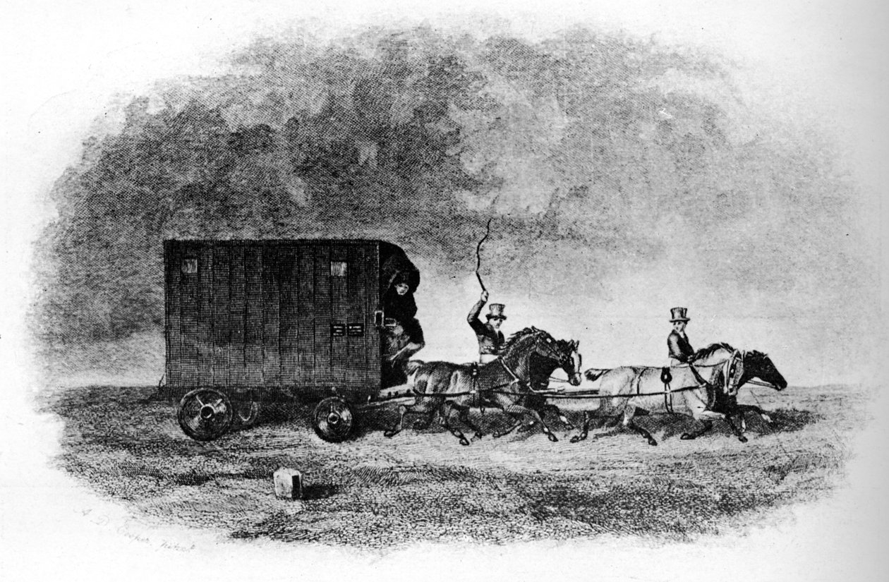 Karavanen, 1800-tallet, 1911 af Unbekannt