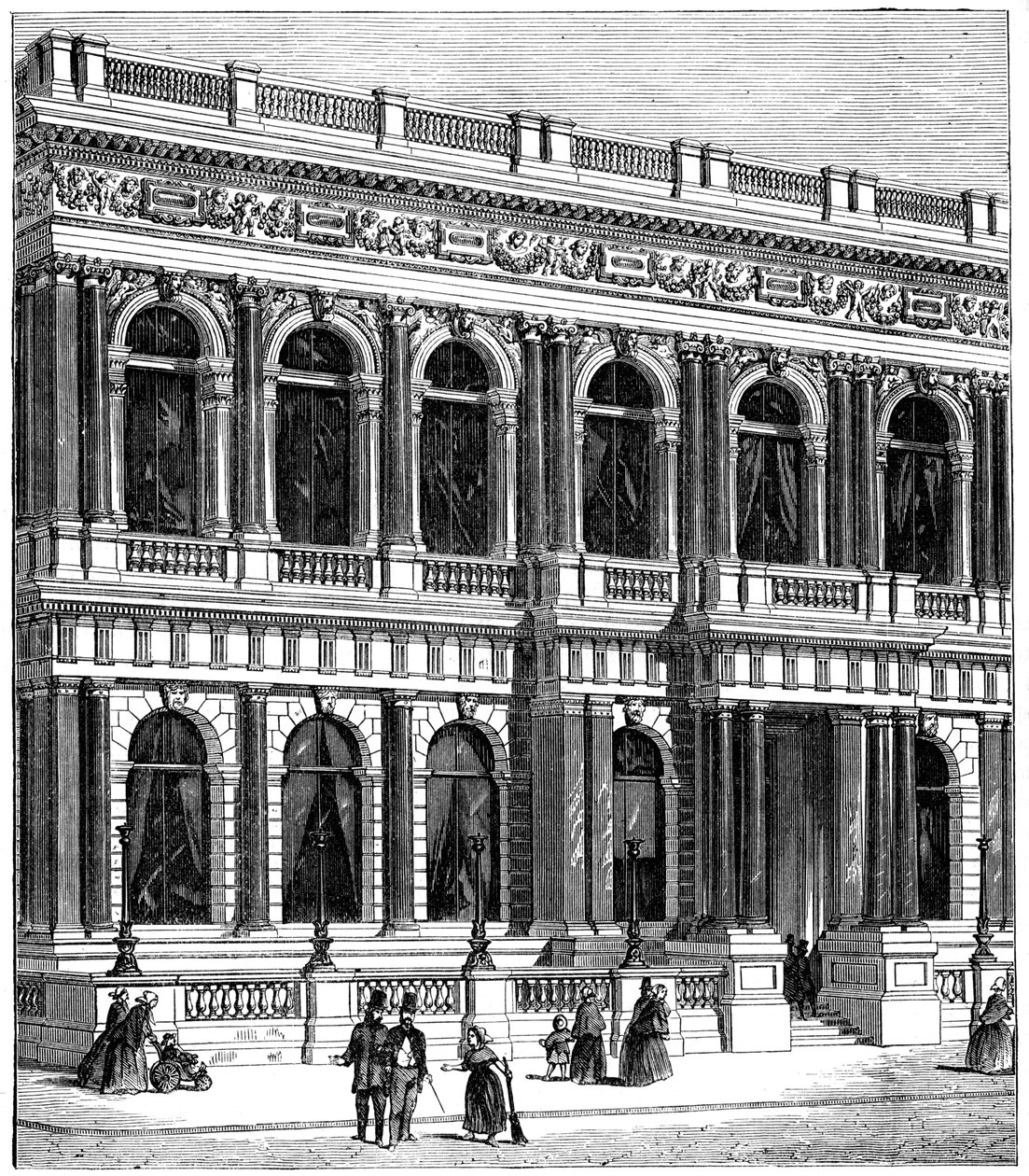 Carlton Club, London, 1891 af Unbekannt