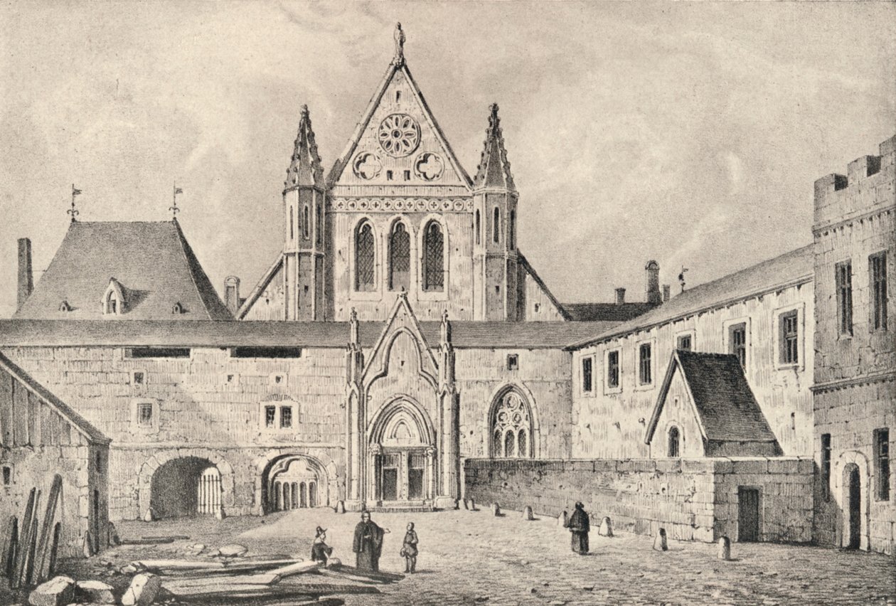 Karmelitterklosteret på Rue dEnfer, Paris, 1915 af Unbekannt