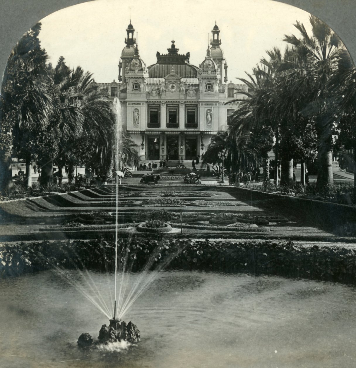 Kasinoet, Monte-Carlo, Monaco, 1900. af Unbekannt