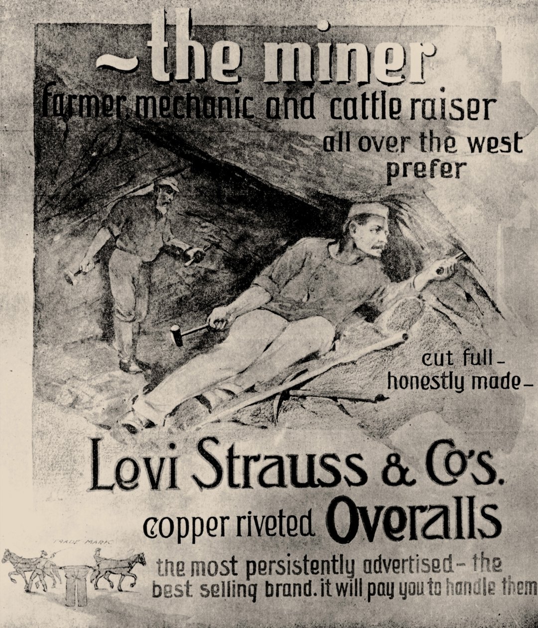 Katalogomslaget Levi Strauss & Co., 1905. af Unbekannt