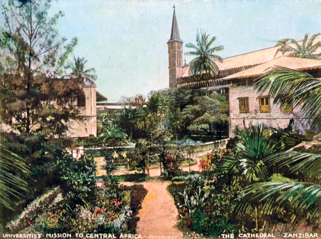 Katedralen, Zanzibar, Tanzania, Afrika, 1904 af Unbekannt