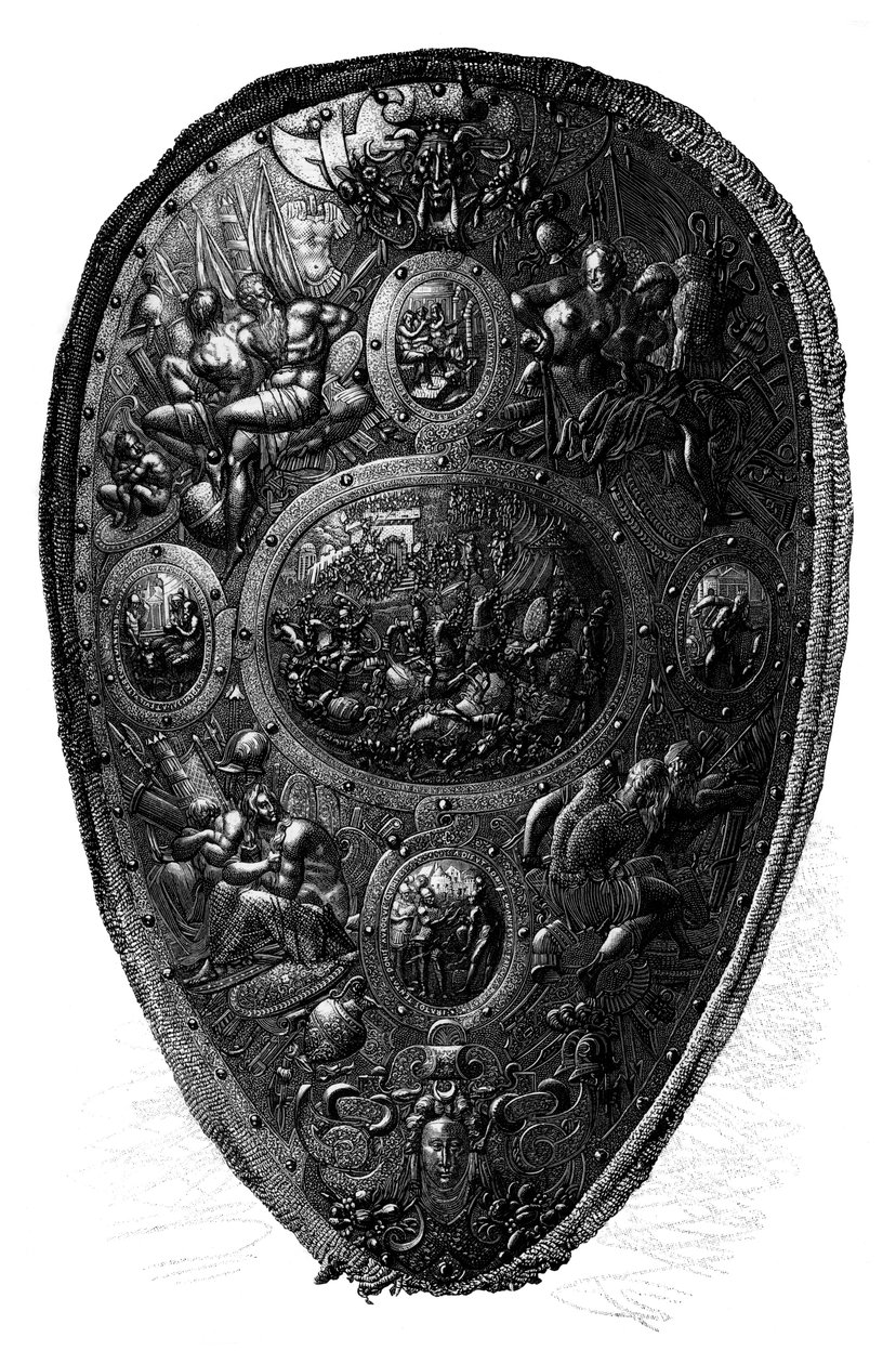 Cellini-skjoldet, 1882 af Unbekannt