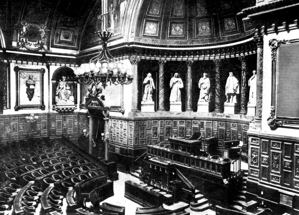 Det franske senats kammer, Paris, Frankrig, 1926 af Unbekannt