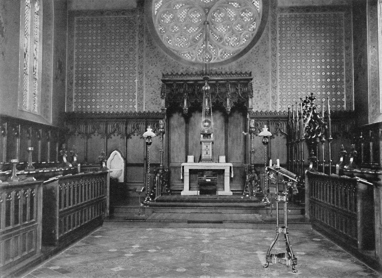 The Chancell, Catholic Apostolic Church, Albury Park, 1904 af Unbekannt