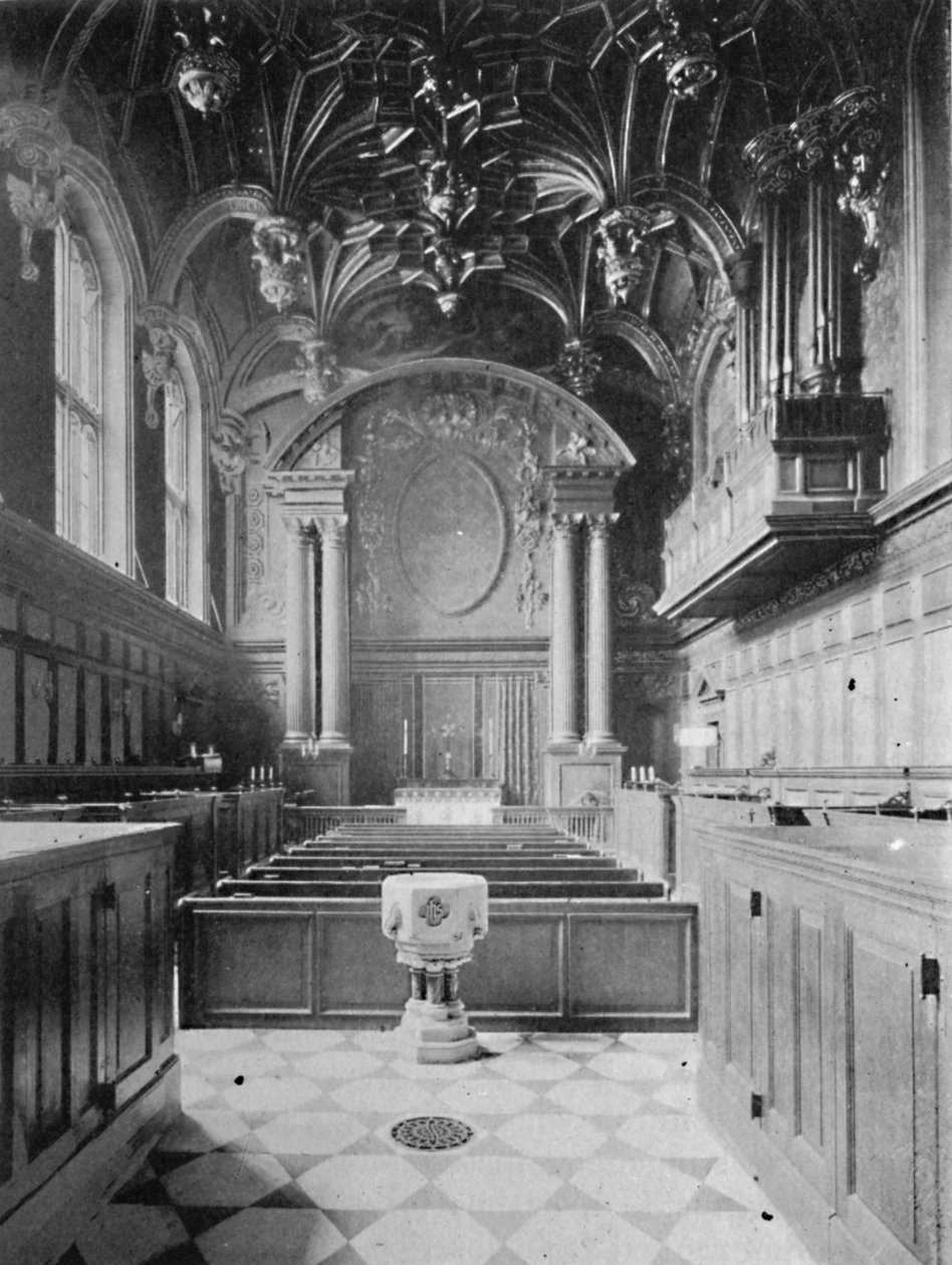Kapellet, Hampton Court Palace, 1903 af Unbekannt