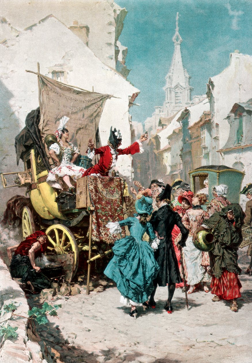 Charlatanen, 1889 af Unbekannt